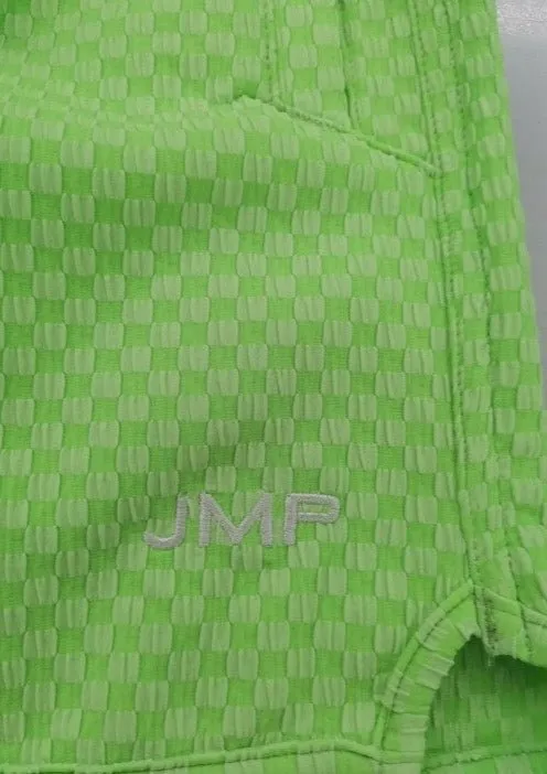 Indio Men's Swim Trunk - Lime Green Check