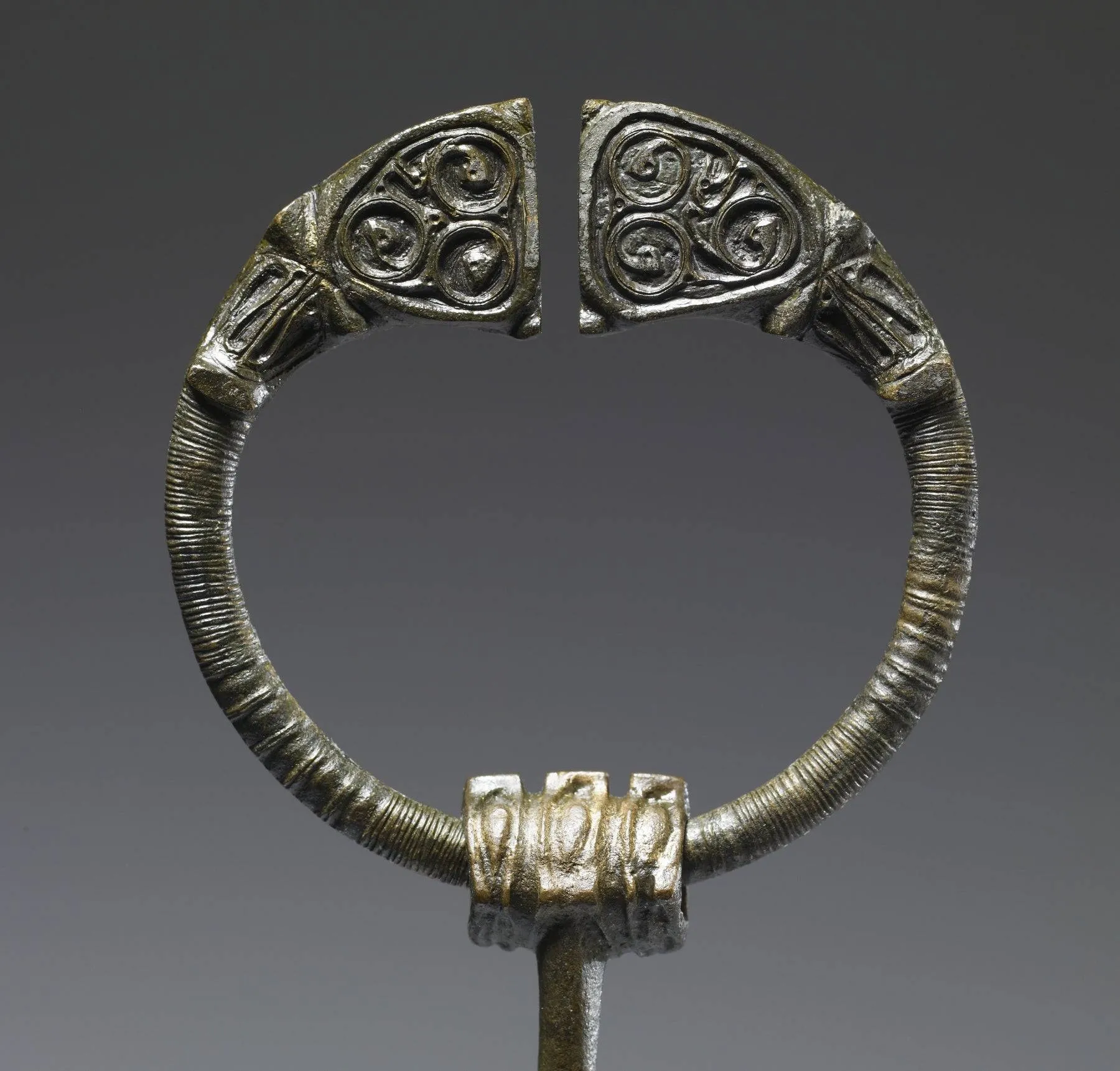 Irish Penannular Brooch made out of Solid Brass