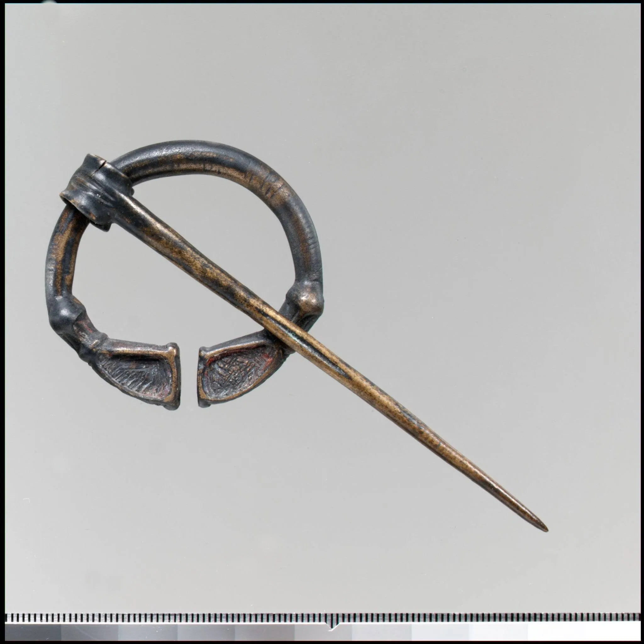 Irish Penannular Brooch made out of Solid Brass