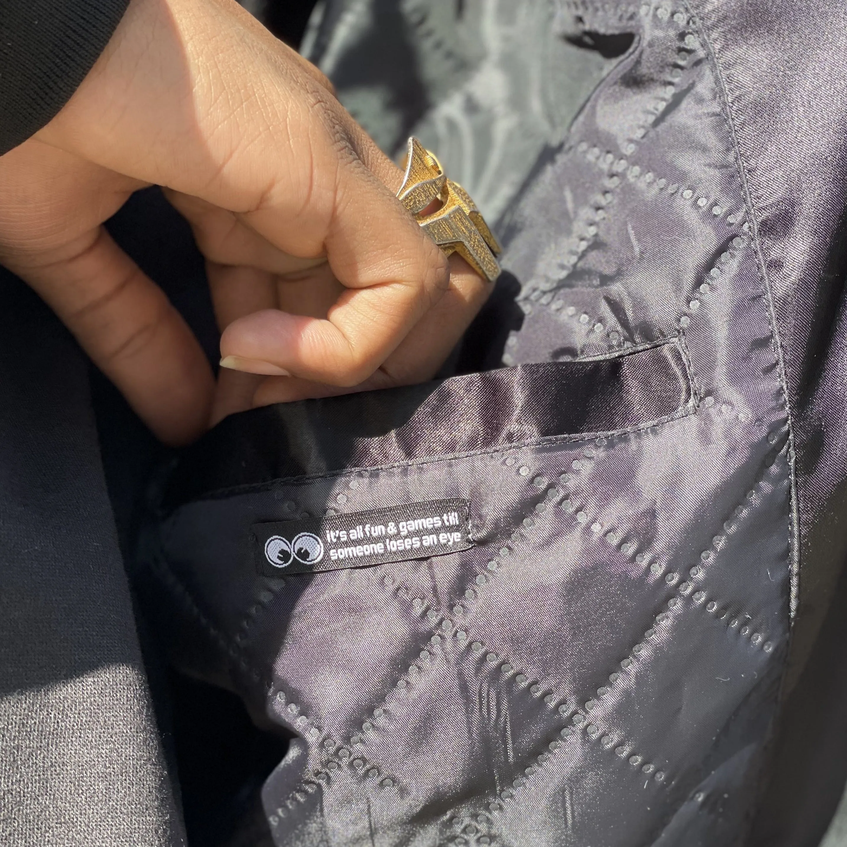 JACKET: Eye Love NY Stadium Jacket