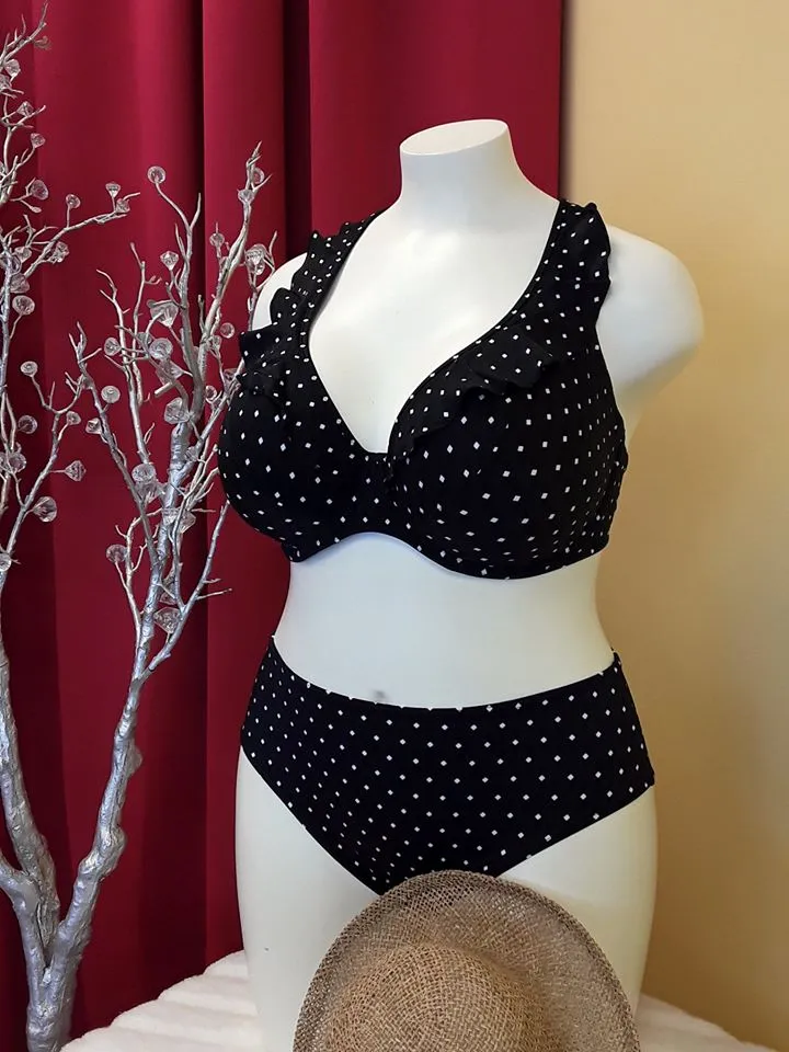 Jewel Cove High-Apex Top AS7230 - Stripe Black