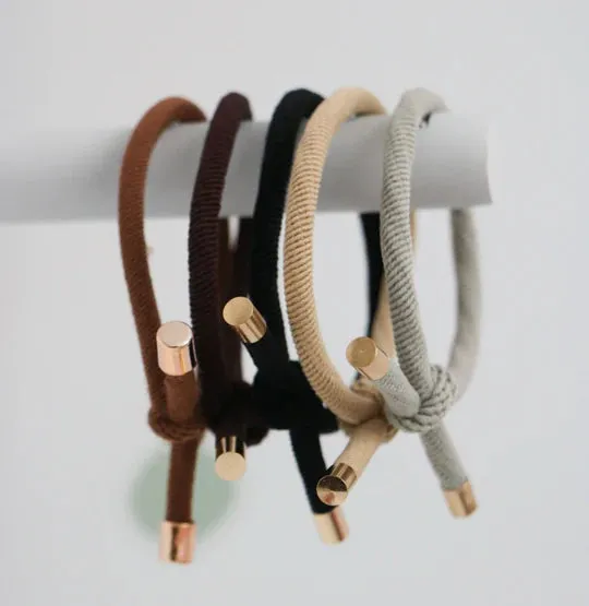Josie Joan's Hair Tie Essentials Set of 5 | Neutral Nadine