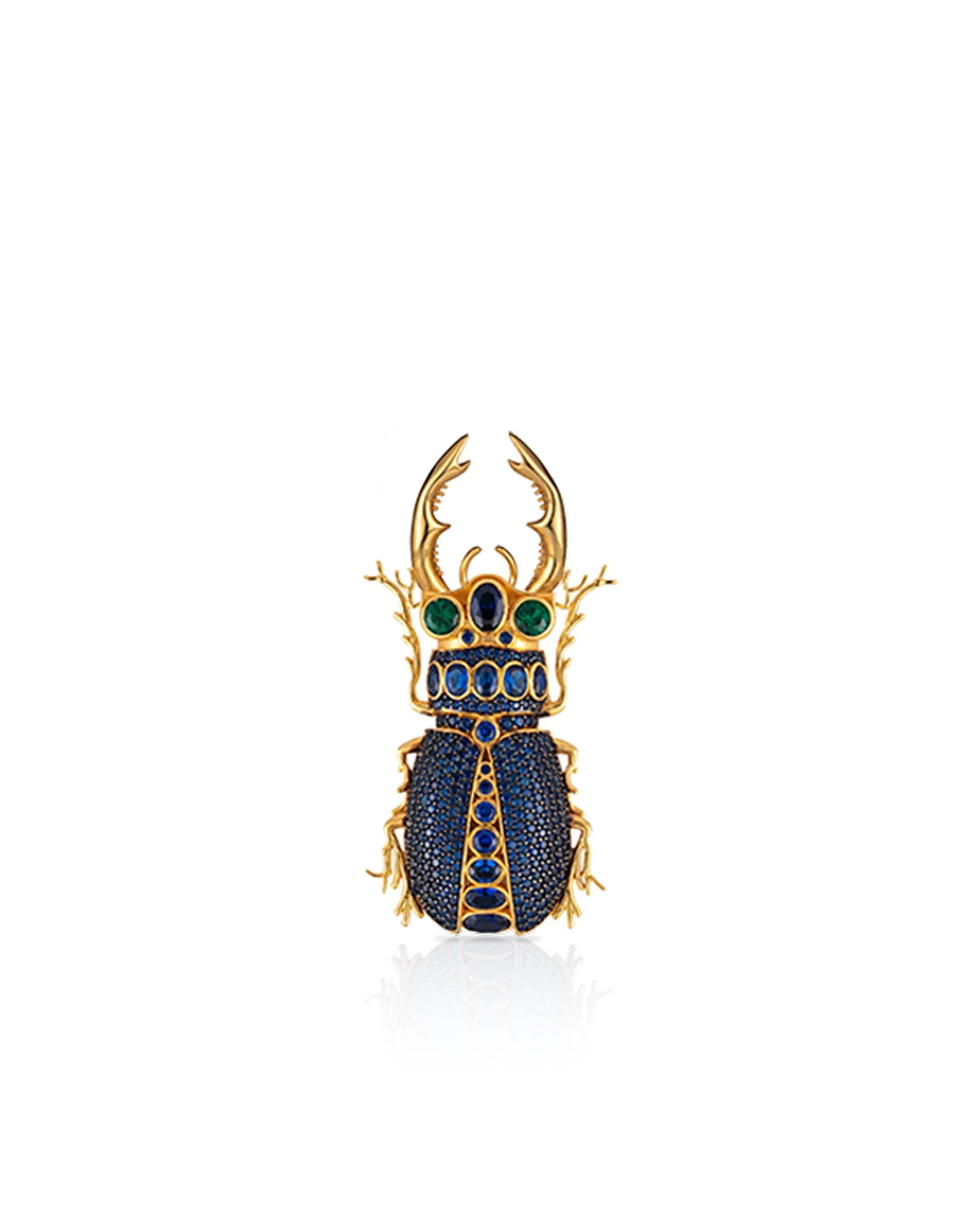KING BEETLE BROOCH