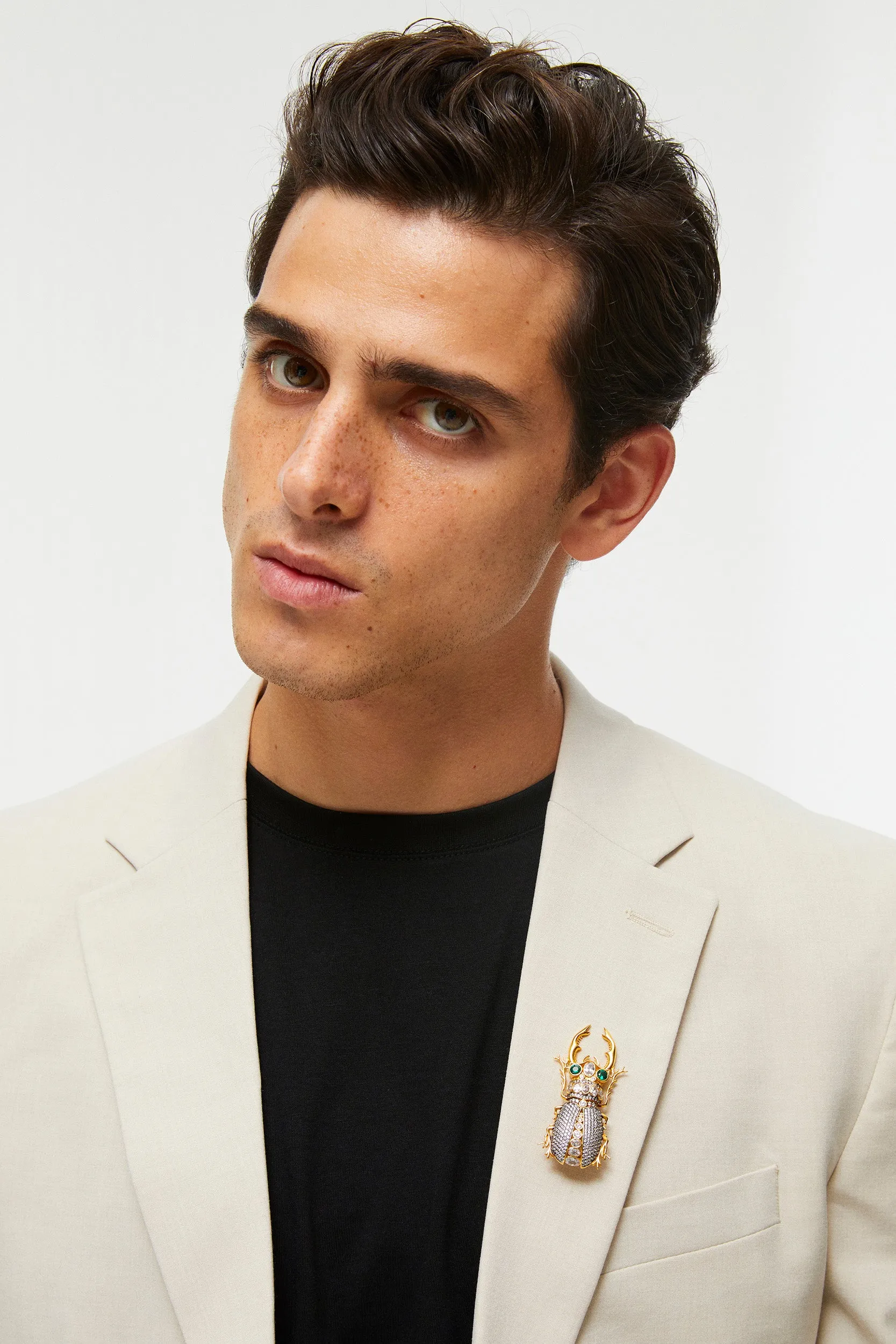 KING BEETLE BROOCH