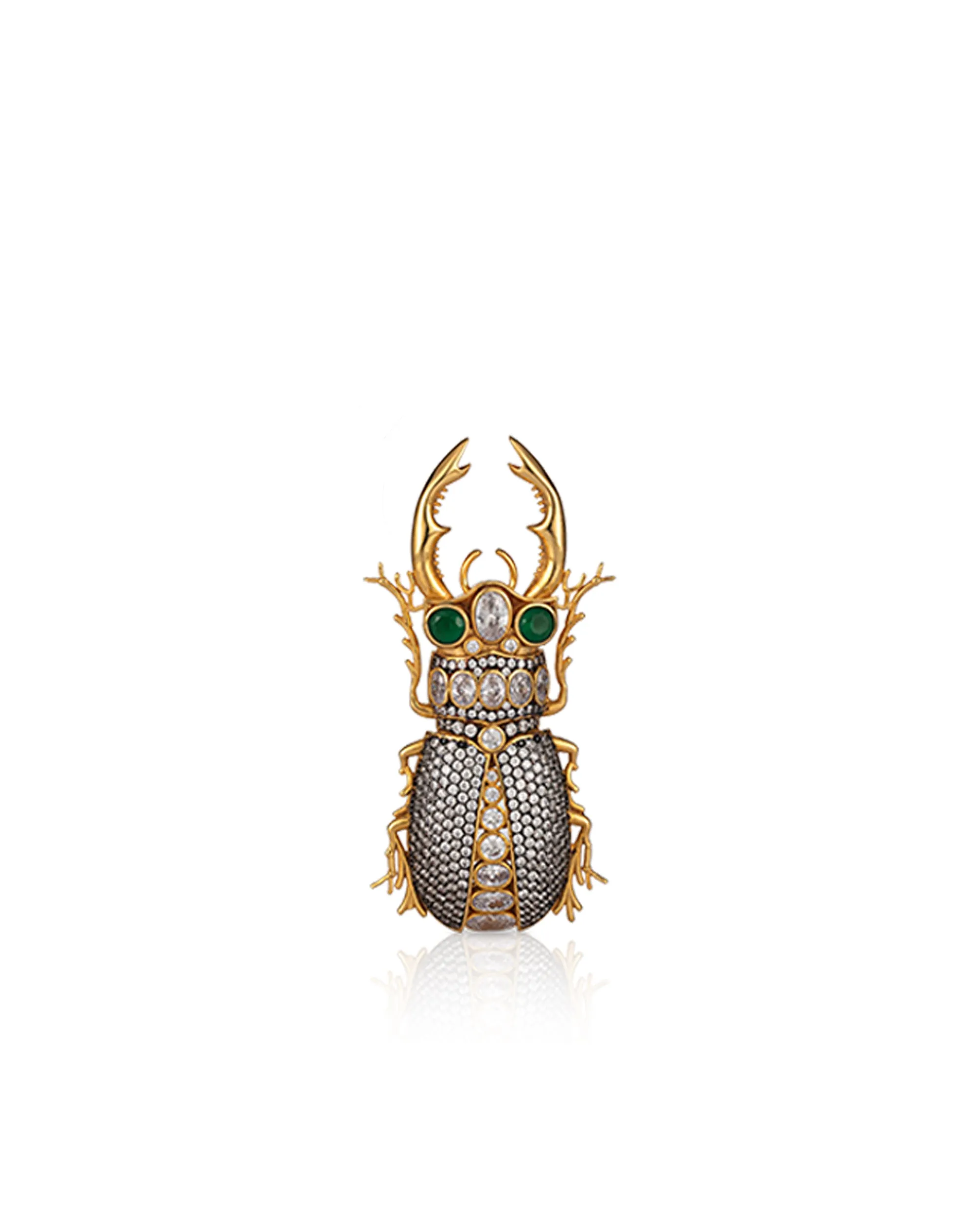 KING BEETLE BROOCH