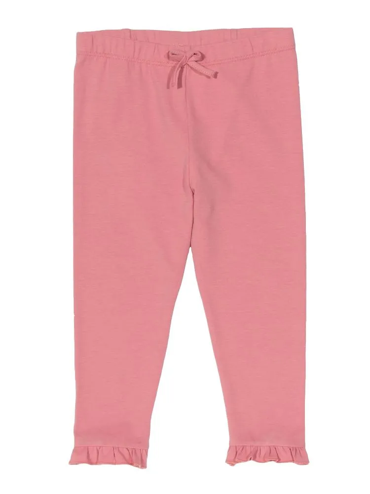 KITE Organic - Mini Frill Pink Girls Leggings 3-6 months