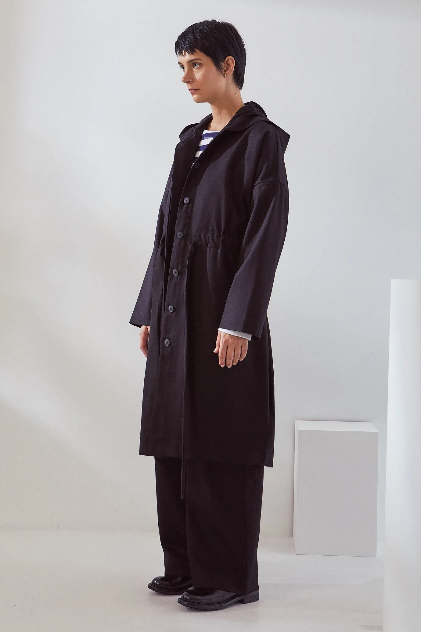 Kowtow Shelter Anorak - Sand or Black Canvas
