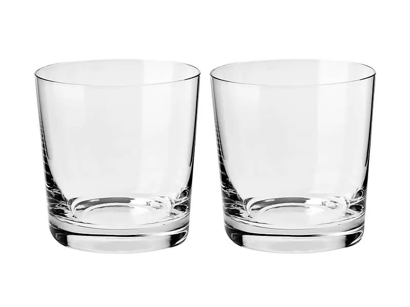 Krosno Duet Whisky Glass 390ml - 2 Pack