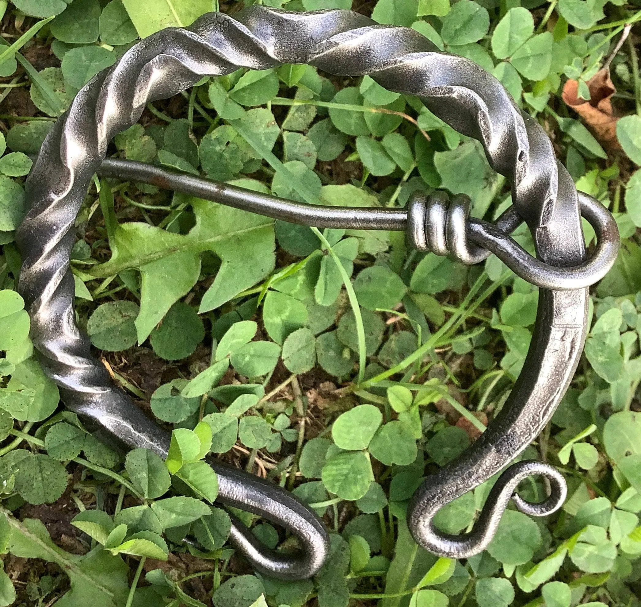 Large Iron Penannular Brooch