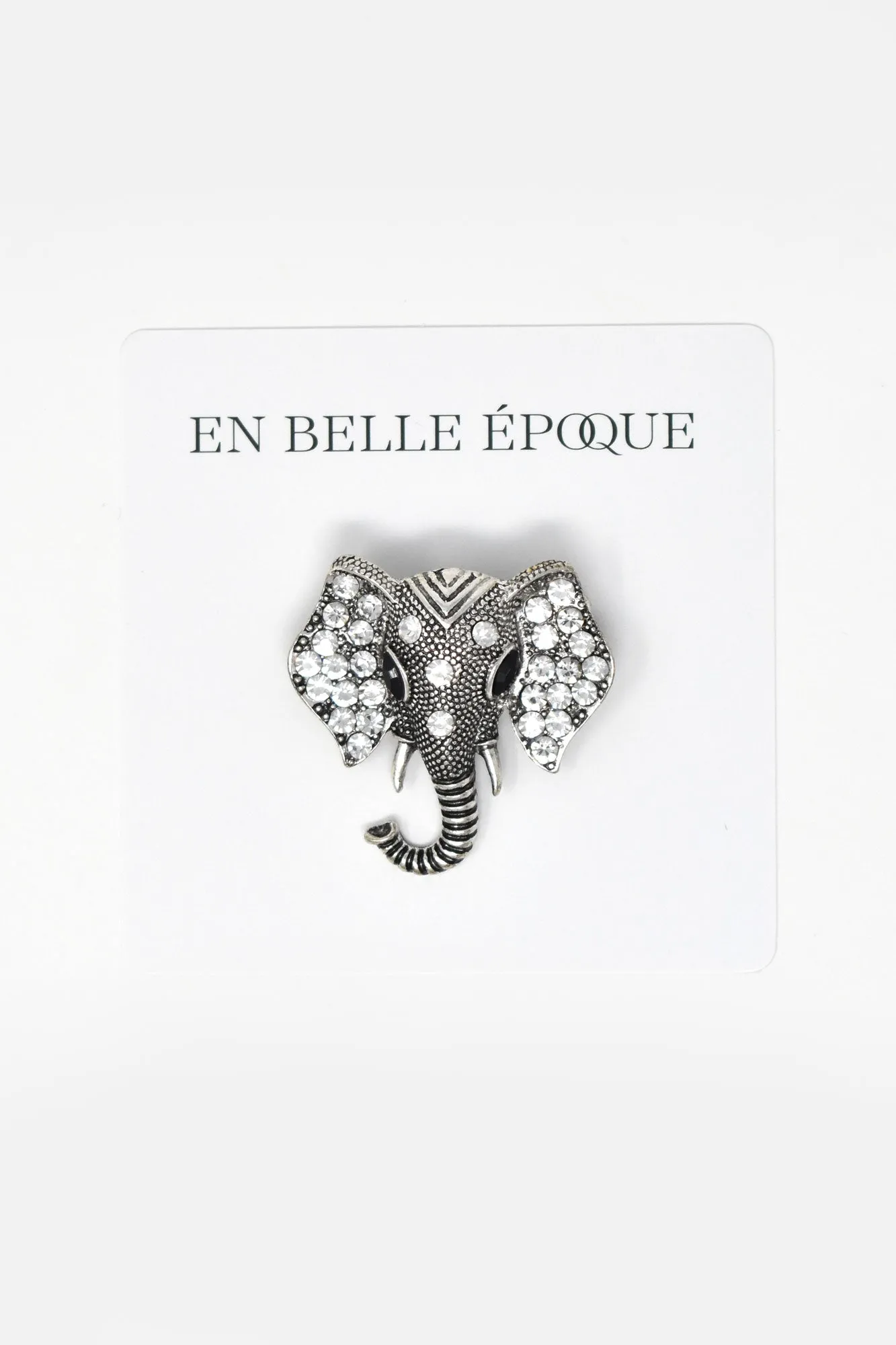 Le Luxe Elephant Brooch