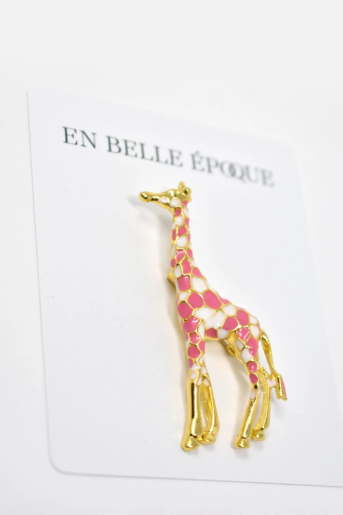 Le Luxe Giraffe Brooch