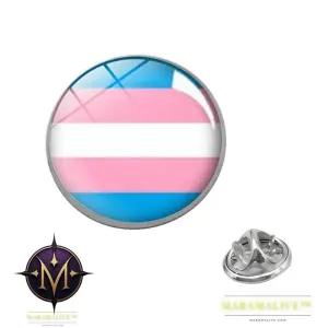 LGBT Pride Rainbow Glass Brooches Pins Round Badge Lapel Pin Jewelry