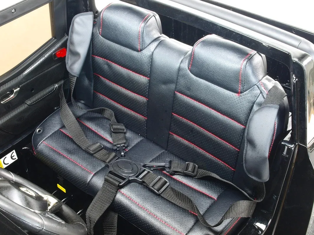 Licensed 2025 Mercedes 4x4 X Class Ride On Pick Up Truck | 2 Seater | 12V | Leather Seats | Rubber Tires | mp3 Screen | Remote