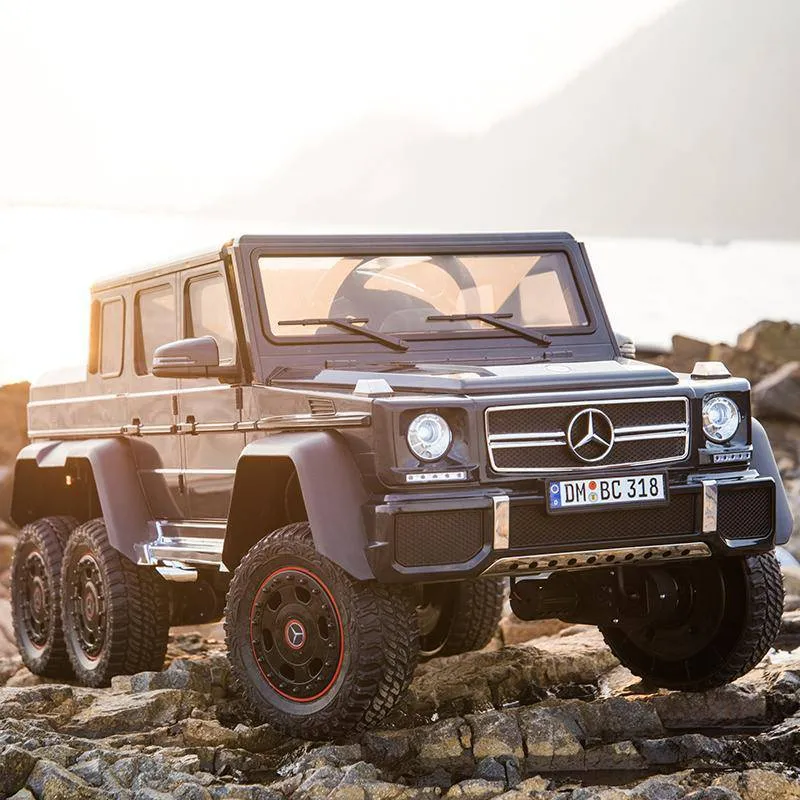 Licensed 2025 Mercedes G63 6x6 | 24v | 2 Seater Ride-On Upgraded | 4 Motors | Leather Seats | Rubber Tires | Remote