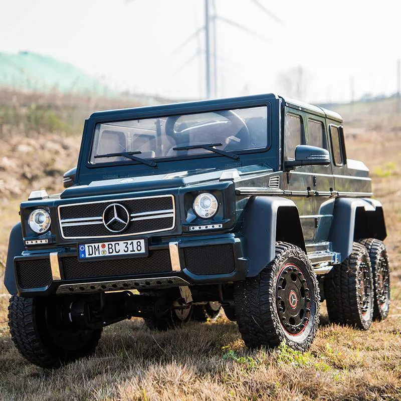 Licensed 2025 Mercedes G63 6x6 | 24v | 2 Seater Ride-On Upgraded | 4 Motors | Leather Seats | Rubber Tires | Remote