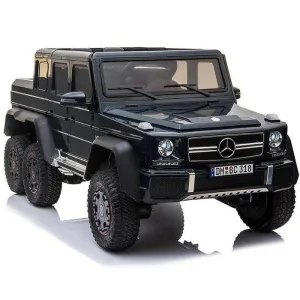 Licensed 2025 Mercedes G63 6x6 | 24v | 2 Seater Ride-On Upgraded | 4 Motors | Leather Seats | Rubber Tires | Remote
