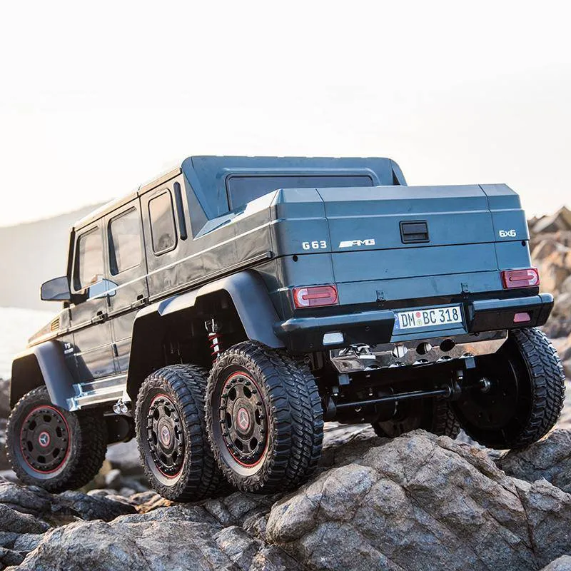 Licensed 2025 Mercedes G63 6x6 | 24v | 2 Seater Ride-On Upgraded | 4 Motors | Leather Seats | Rubber Tires | Remote