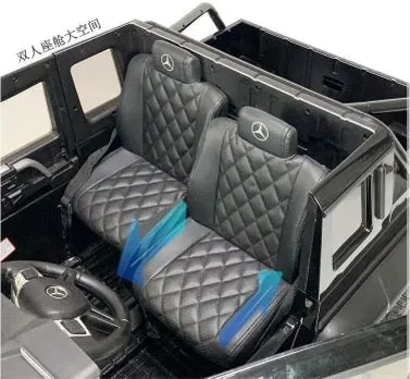 Licensed 2025 Mercedes G63 6x6 | 24v | 2 Seater Ride-On Upgraded | 4 Motors | Leather Seats | Rubber Tires | Remote