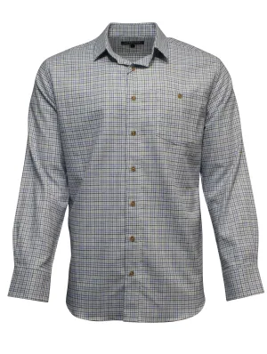 Lifestyle Cotton Wool Blend Check Shirt