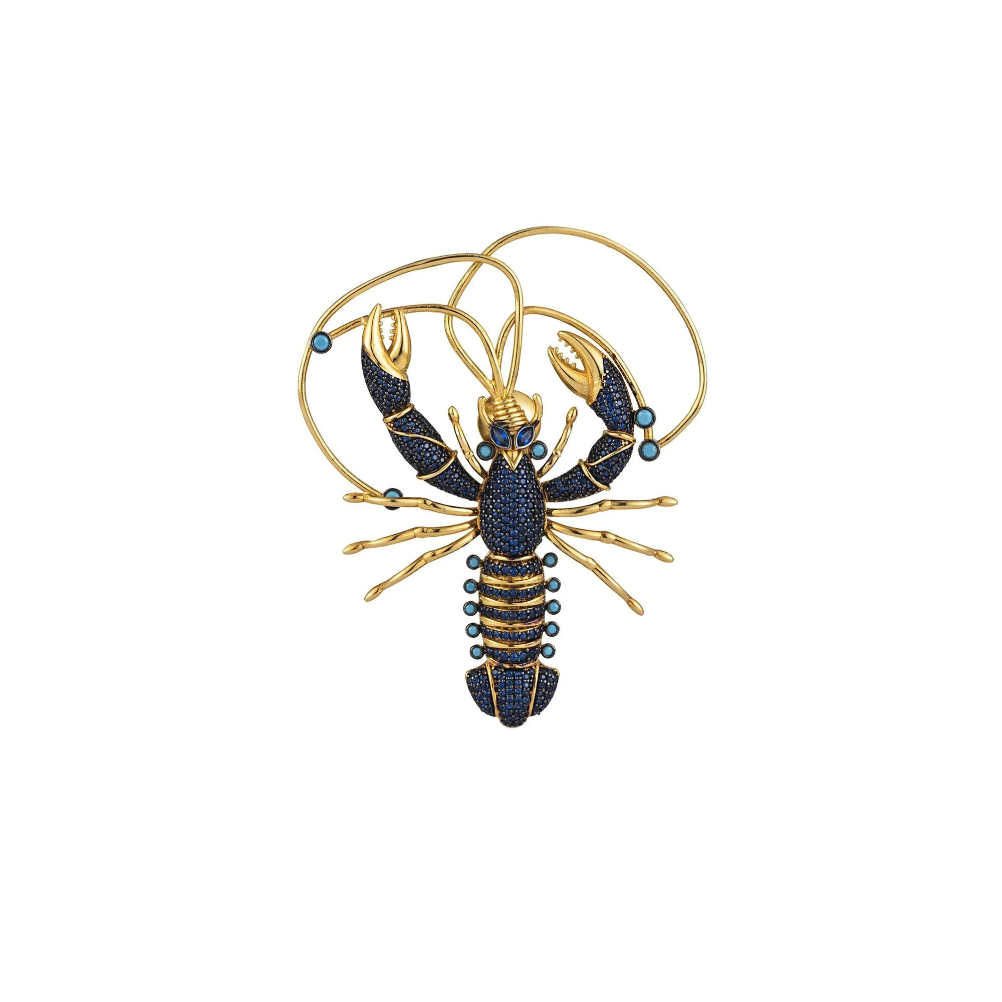 LOBSTER BROOCH