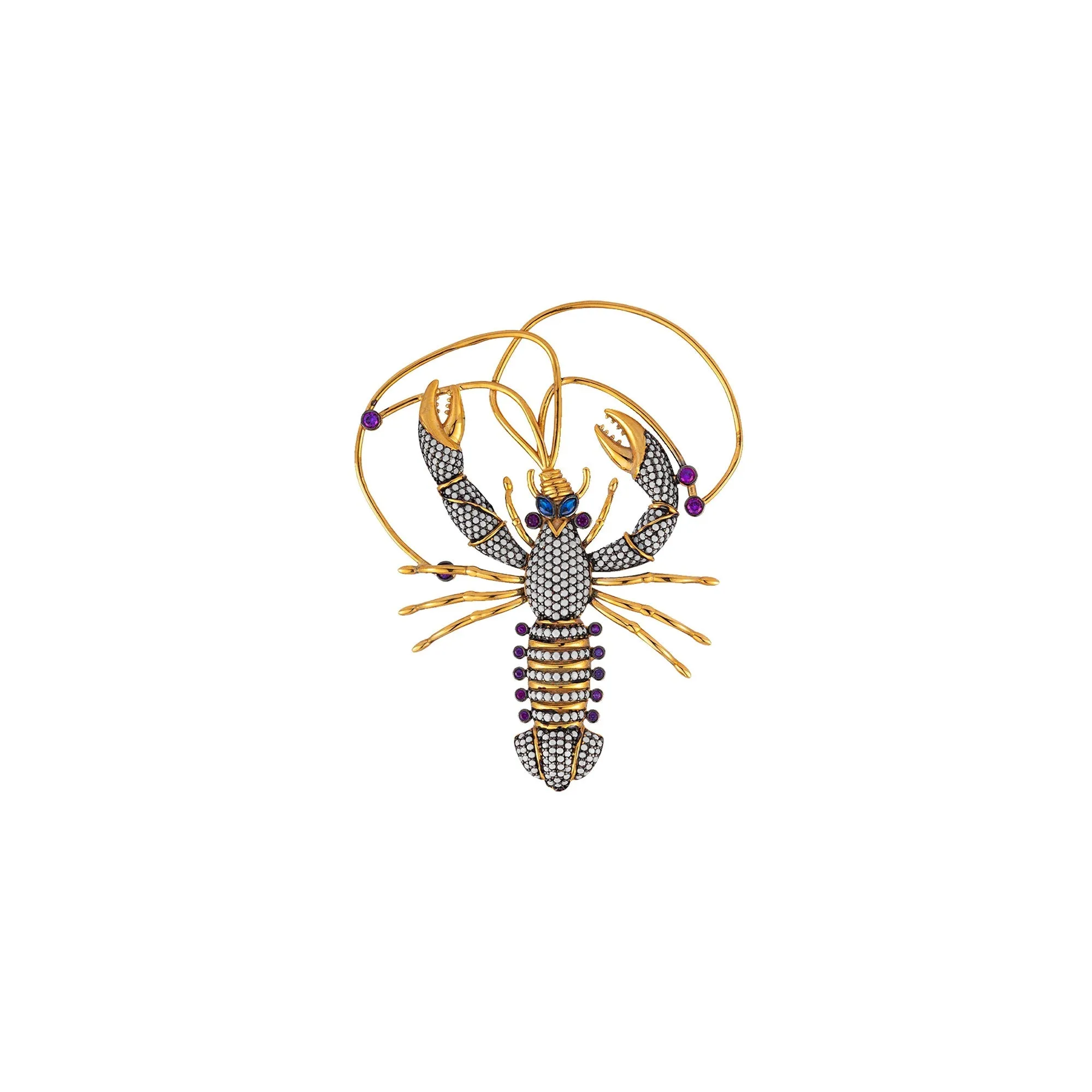 LOBSTER BROOCH
