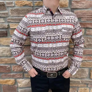 Manuel Aztec Beige Shirt