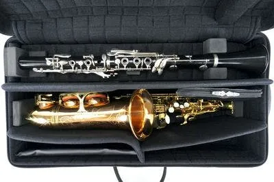 Marcus Bonna Quad Case (Alto & Sop Sax, Clar, Flute)