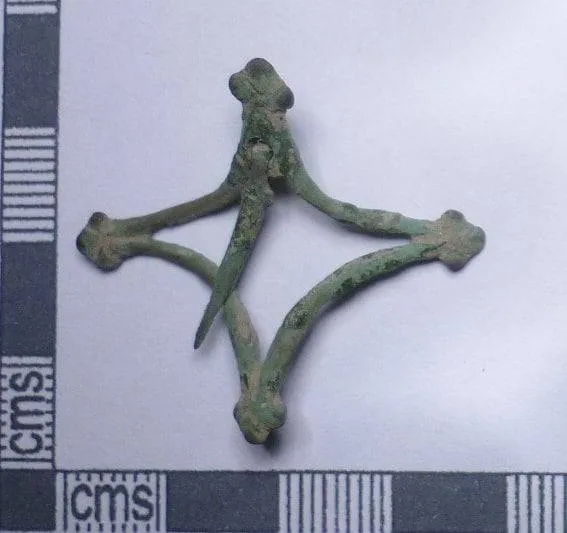 Medieval Lozenge Brooch - small