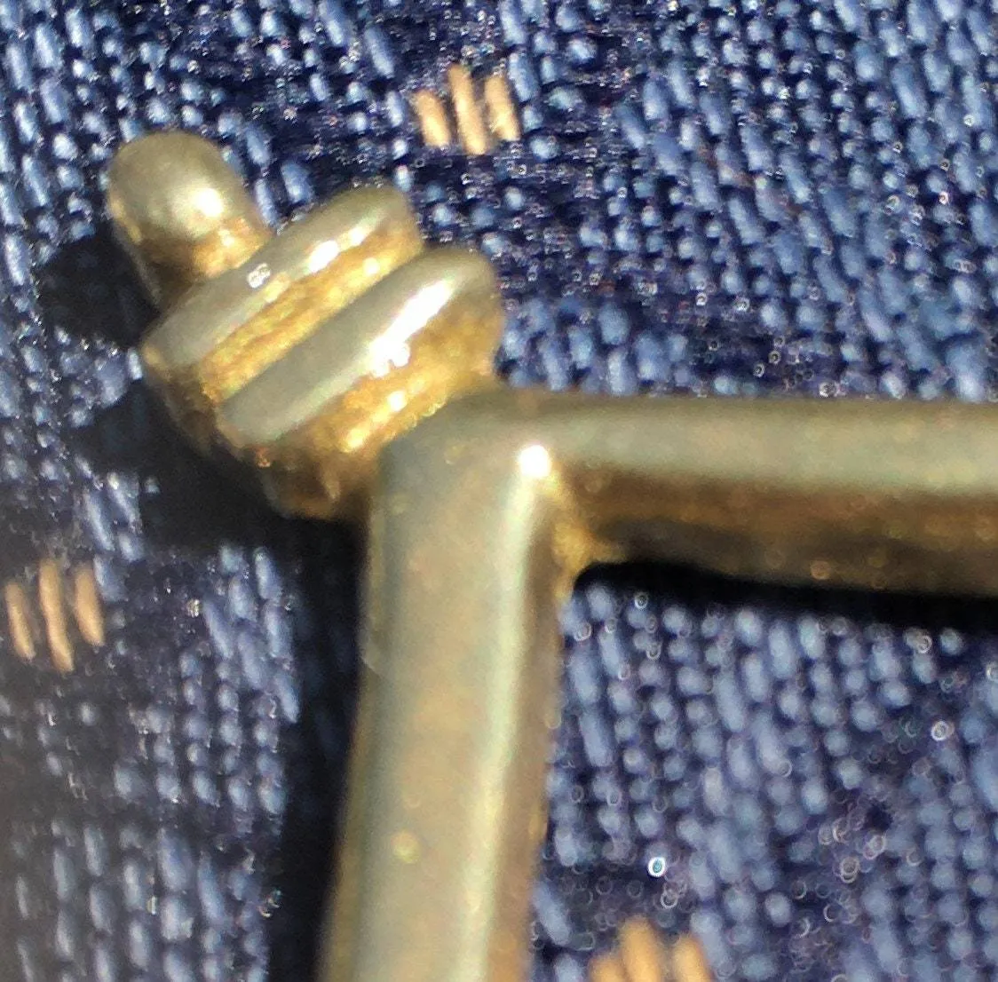 Medieval Lozenge Brooch - with decorative terminals