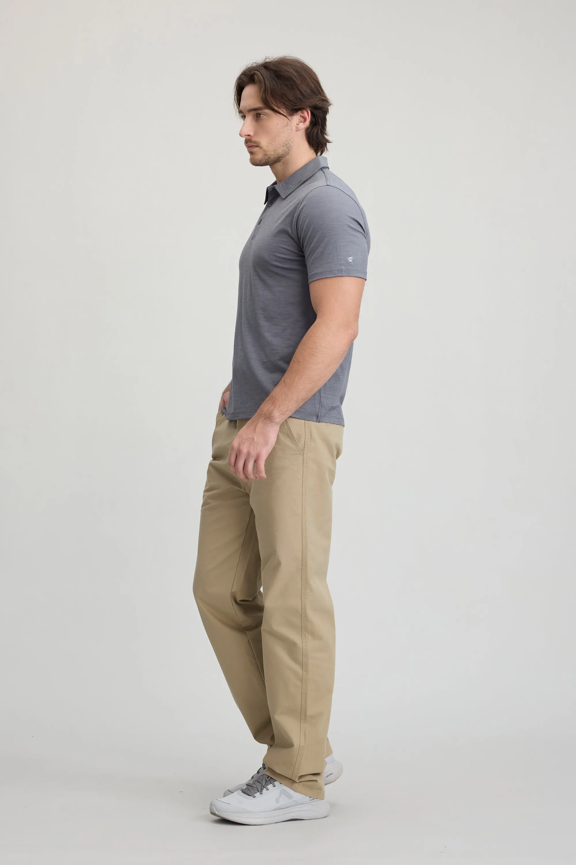 Men's 100% Merino Polo