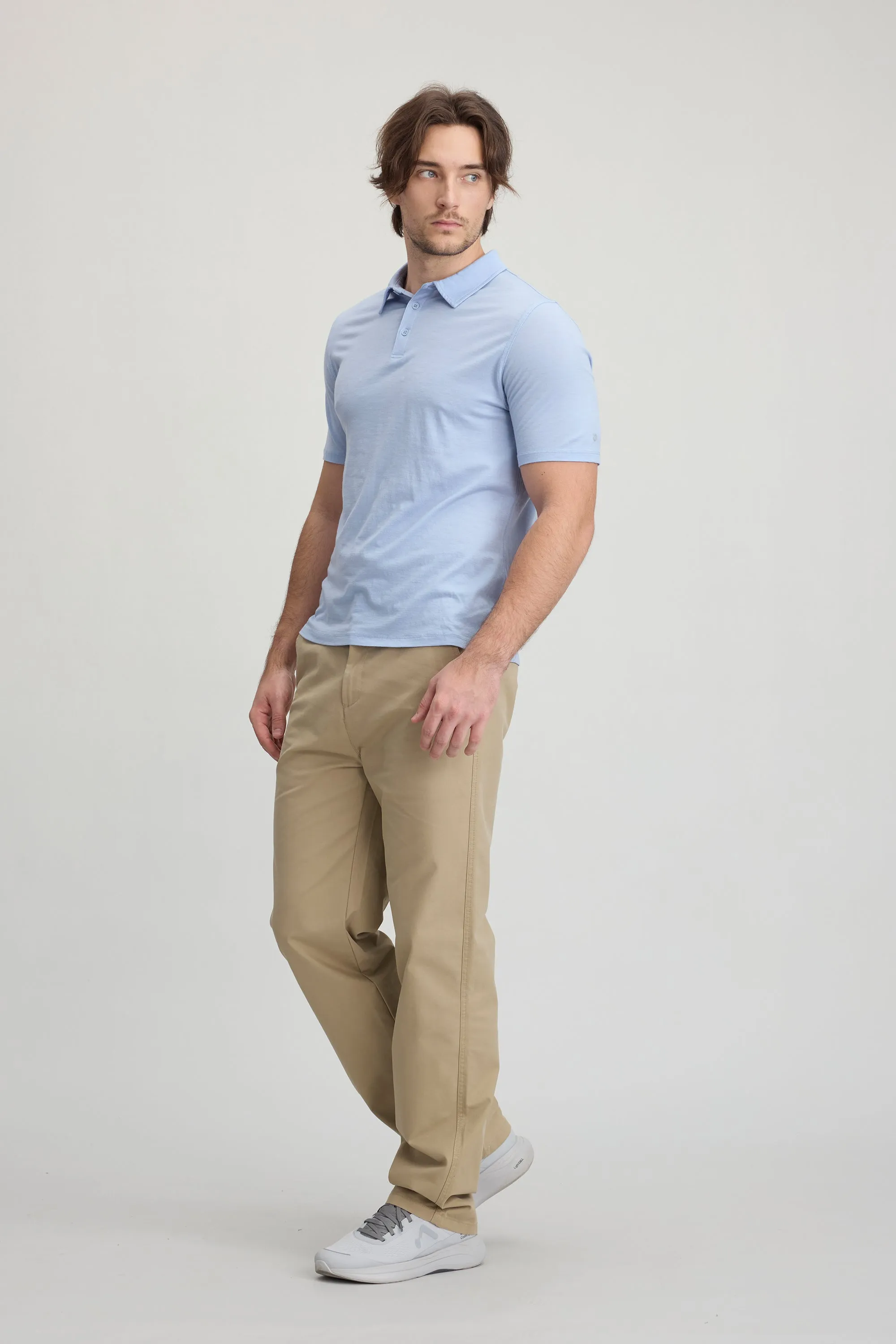 Men's 100% Merino Polo