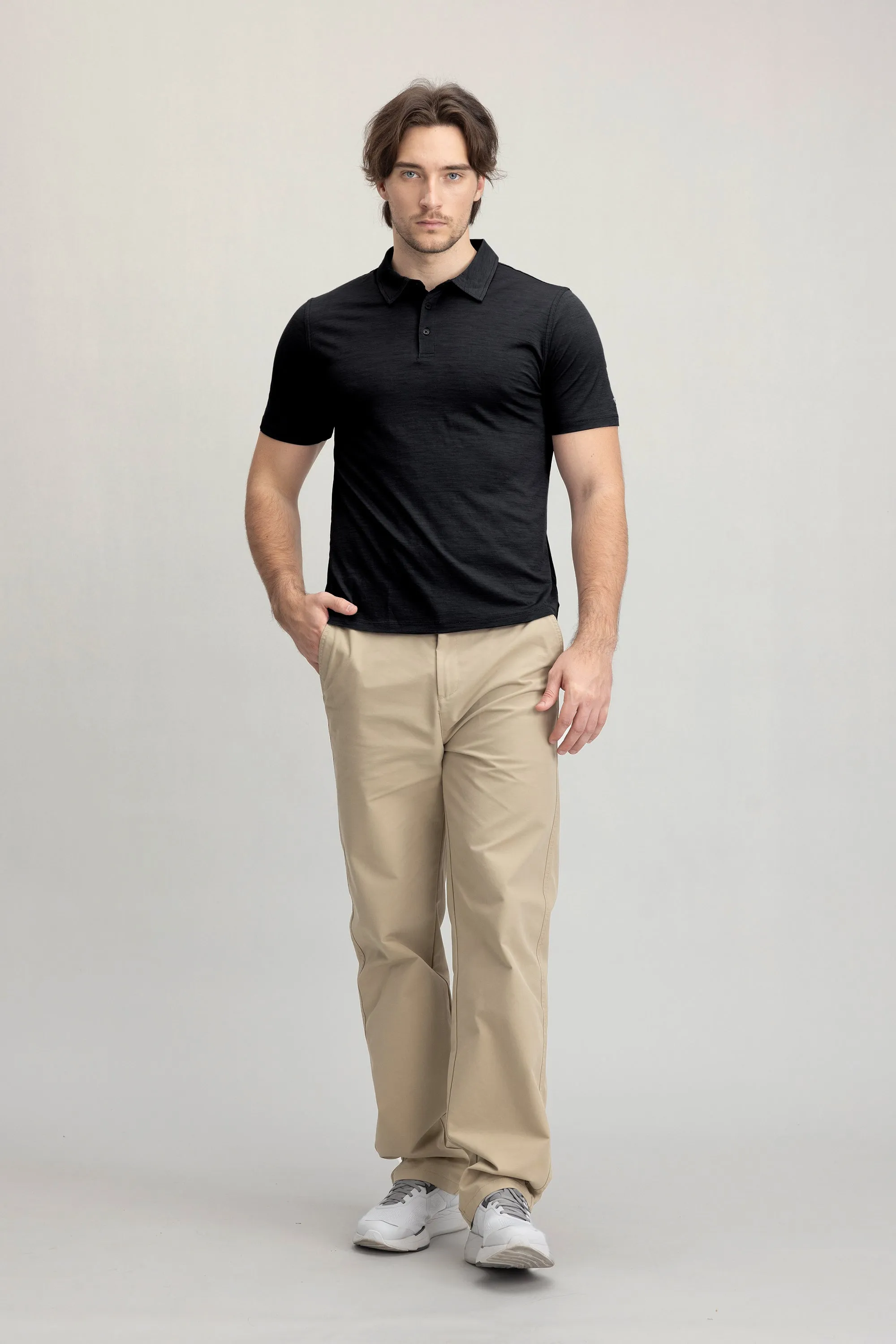 Men's 100% Merino Polo