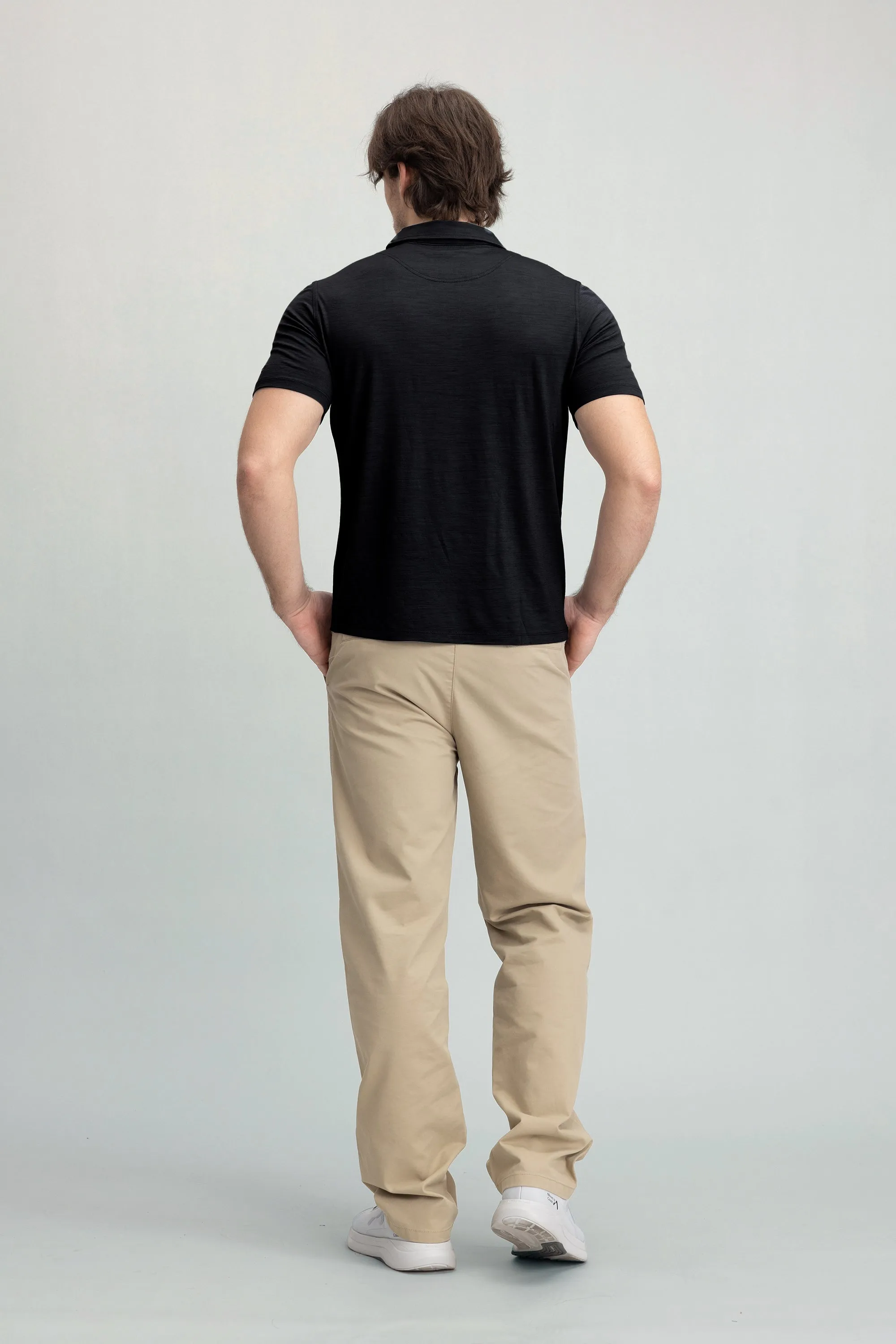 Men's 100% Merino Polo