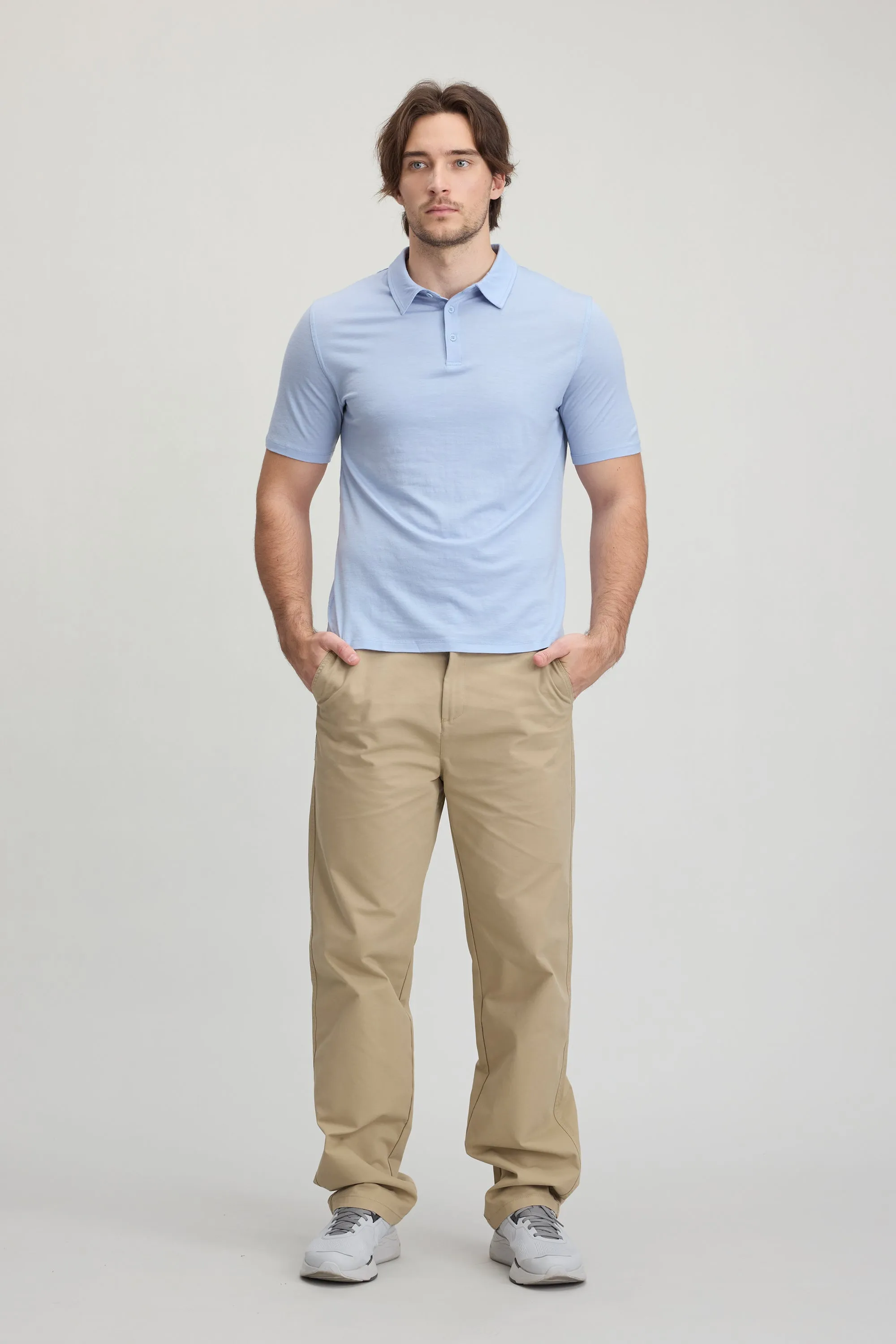 Men's 100% Merino Polo