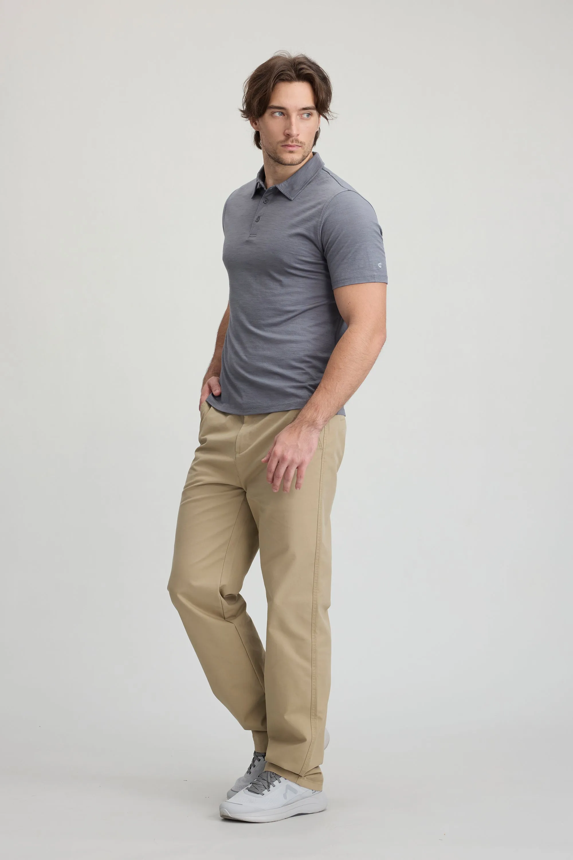 Men's 100% Merino Polo