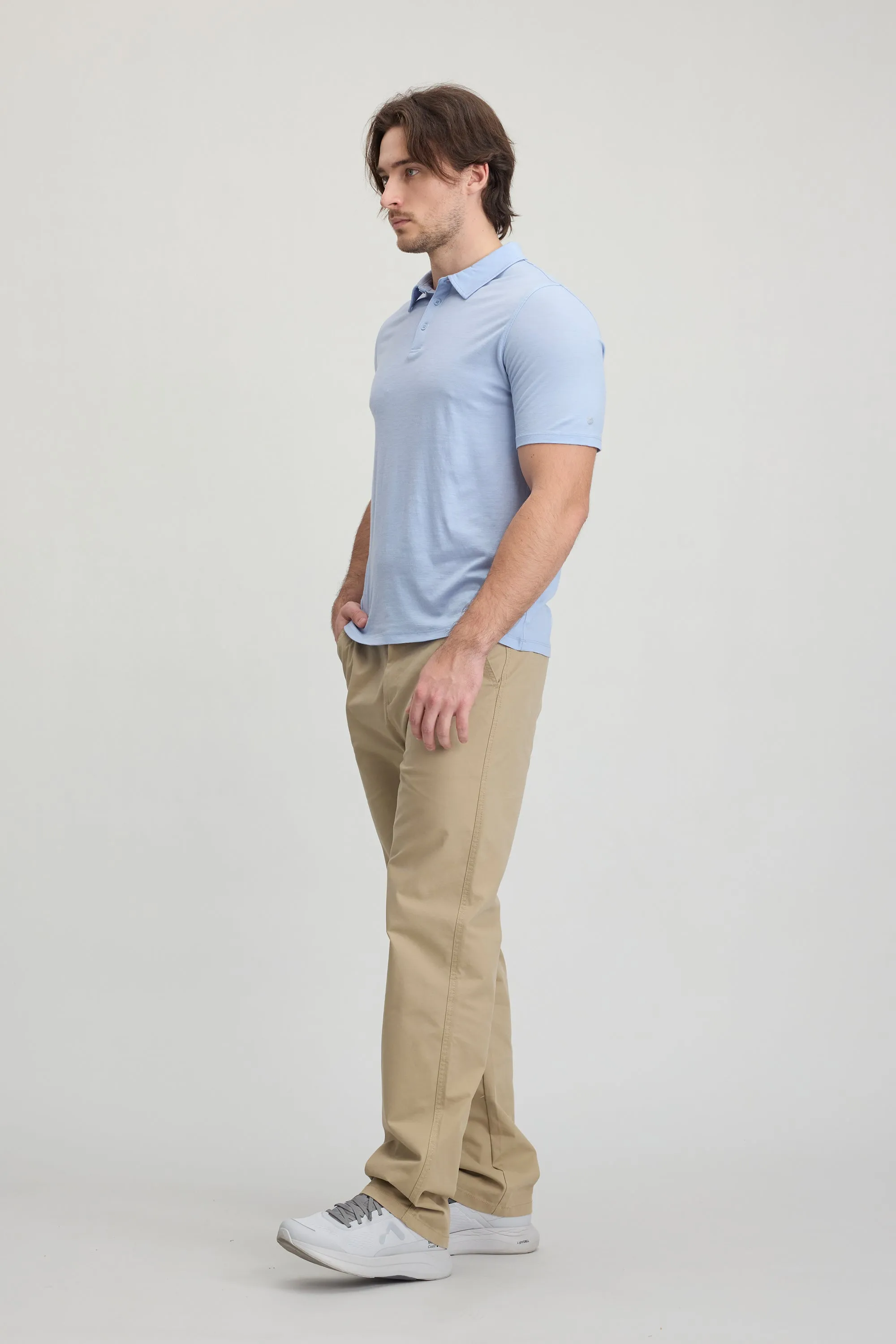 Men's 100% Merino Polo