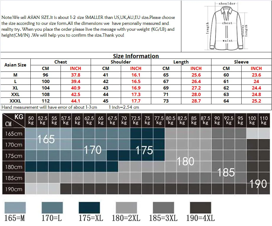 Men's Casual Long Sleeve Two Pocket Dress Shirt