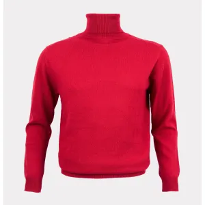 MENS CLASSIC ROLL NECK SWEATER