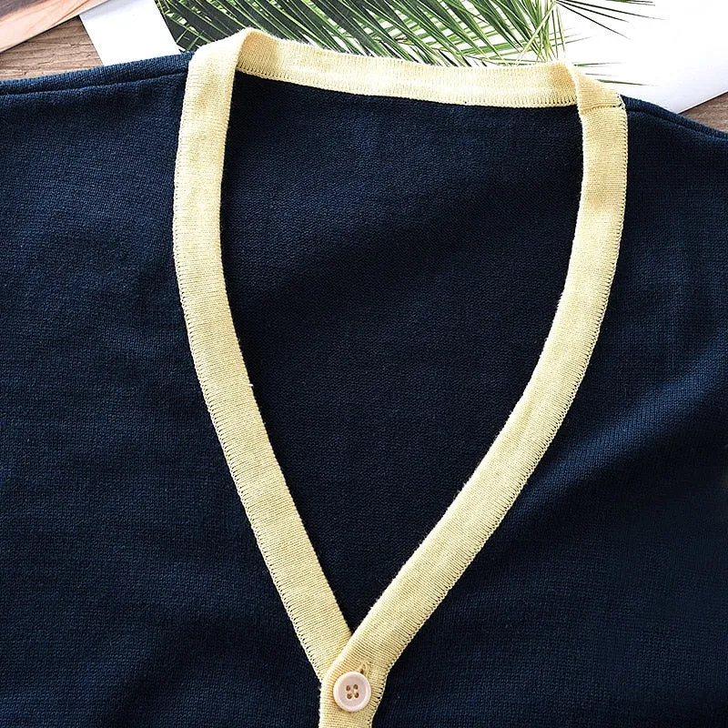 Men's Classic V-neck Sweater