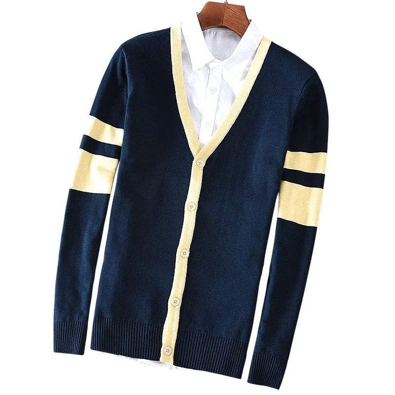 Men's Classic V-neck Sweater