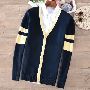 Men's Classic V-neck Sweater