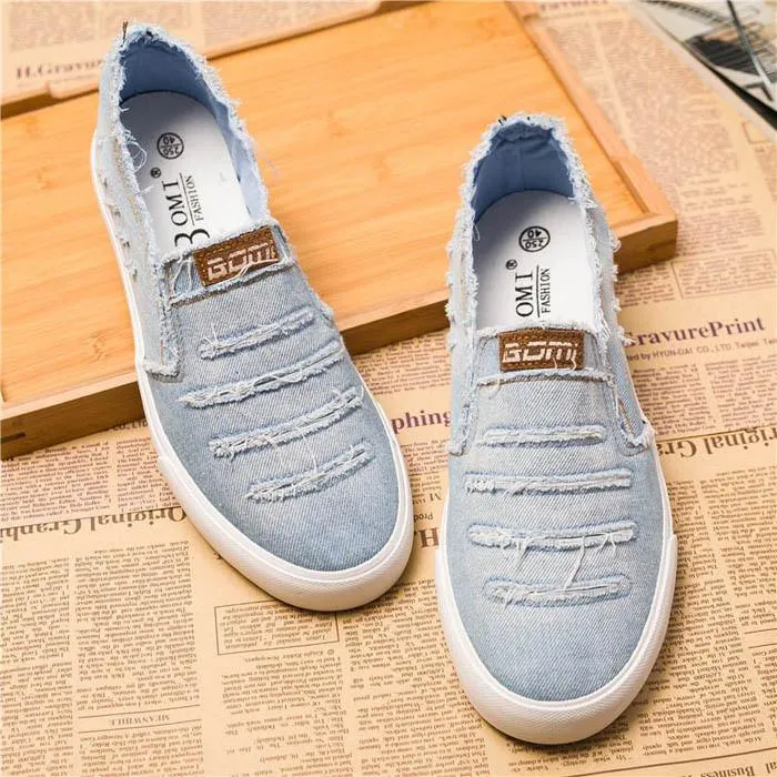 Men's Denim Fashion Slip On's