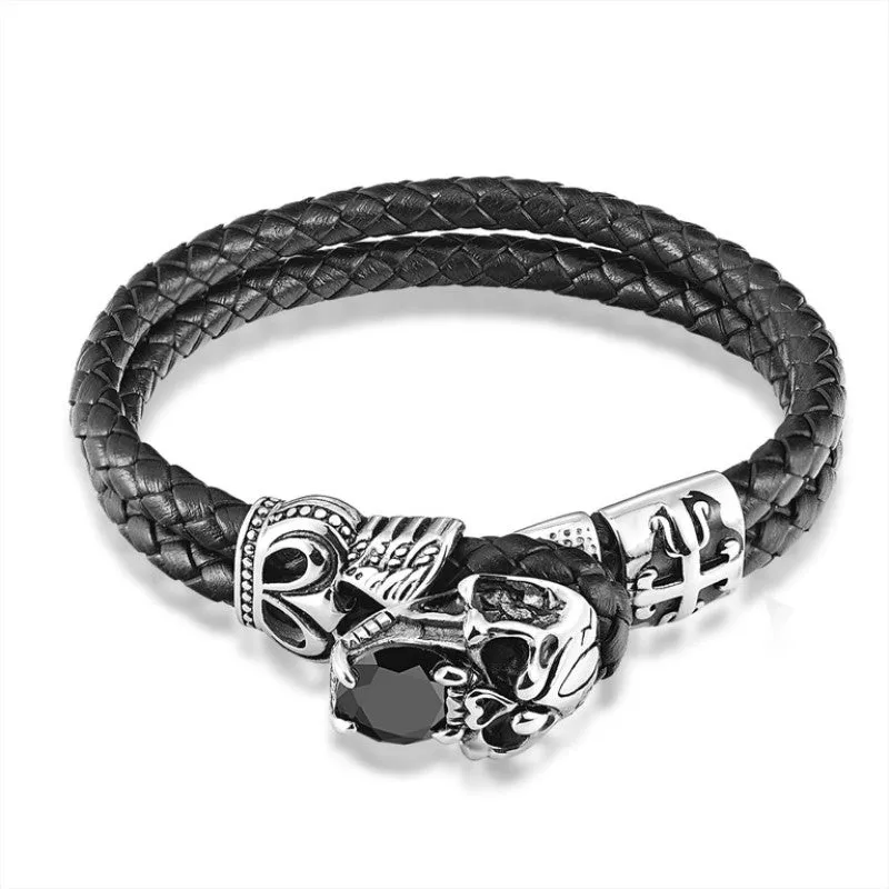 Men's Gothic Skull Bracelet