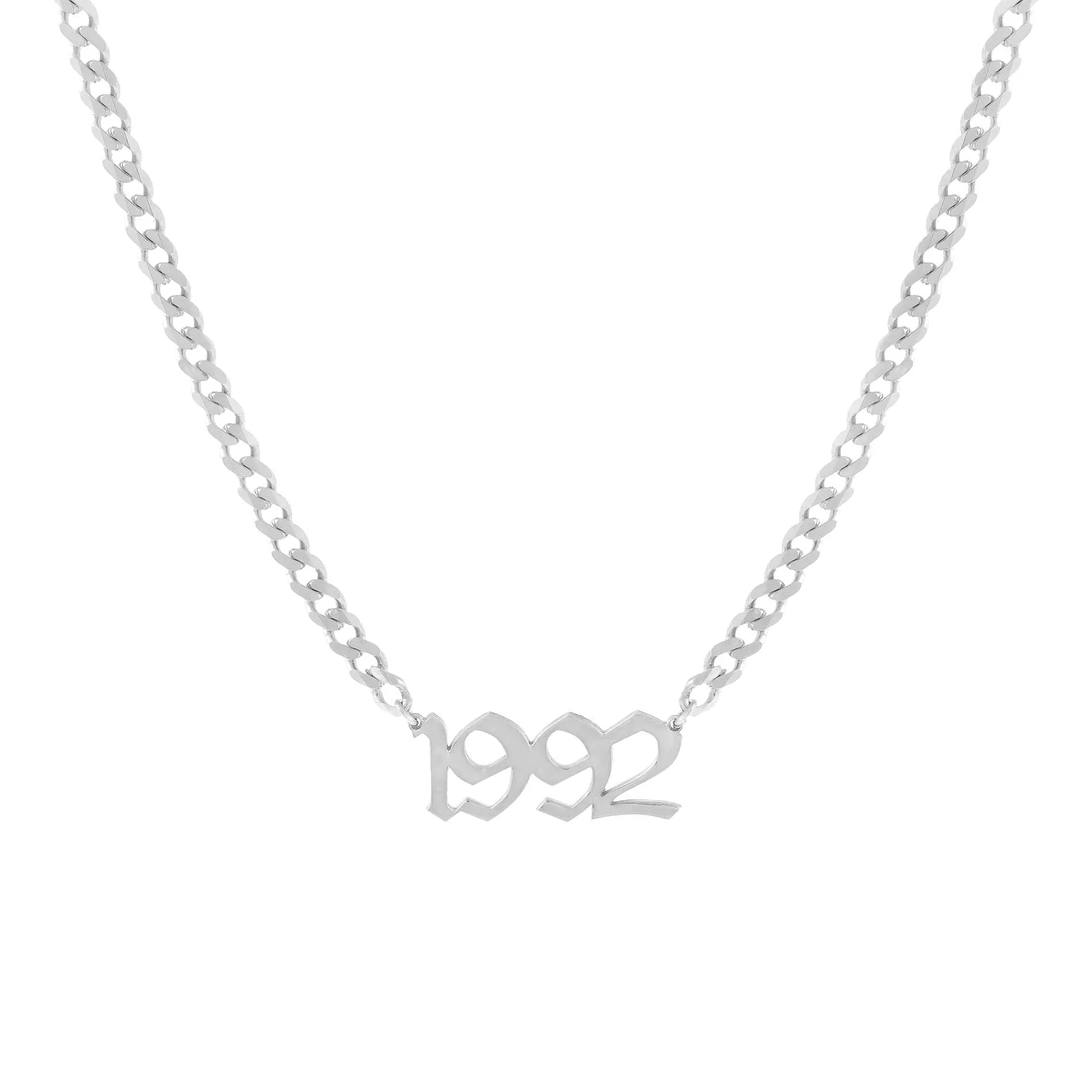 Men's Gothic Year Necklace