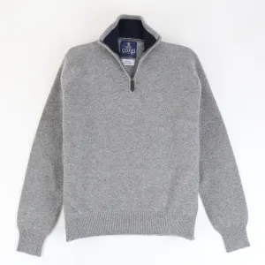Men's Half Zip Cashmere Sweater