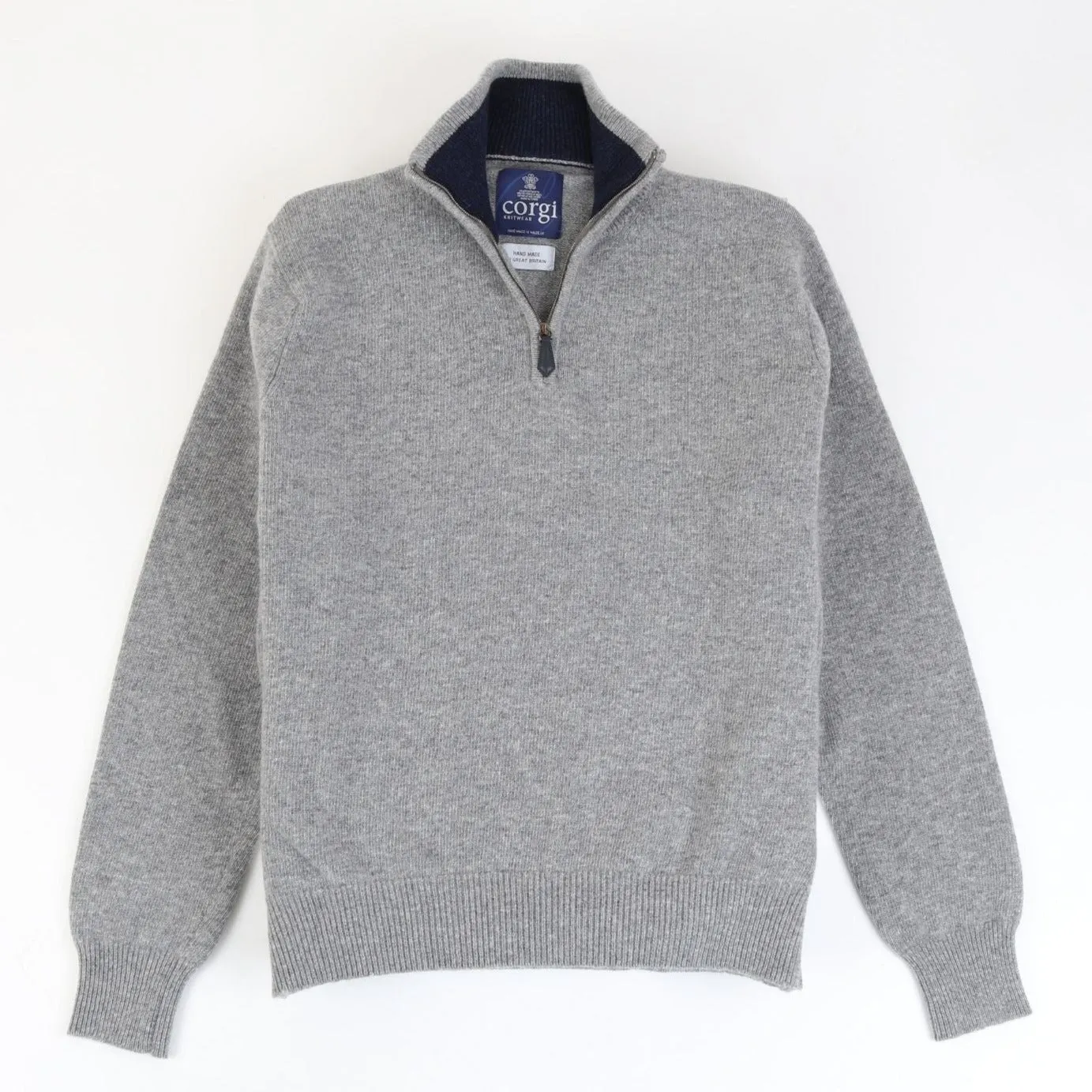 Men's Half Zip Cashmere Sweater