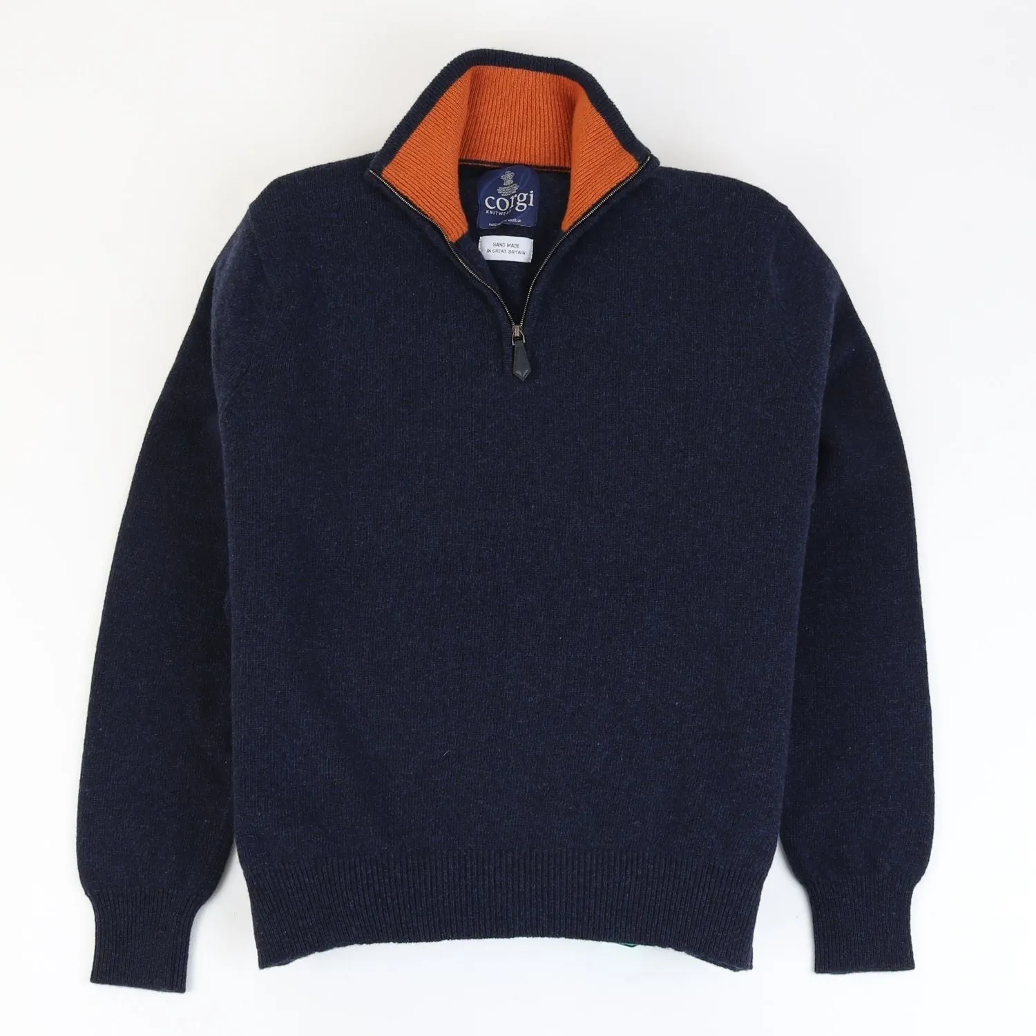 Men's Half Zip Cashmere Sweater