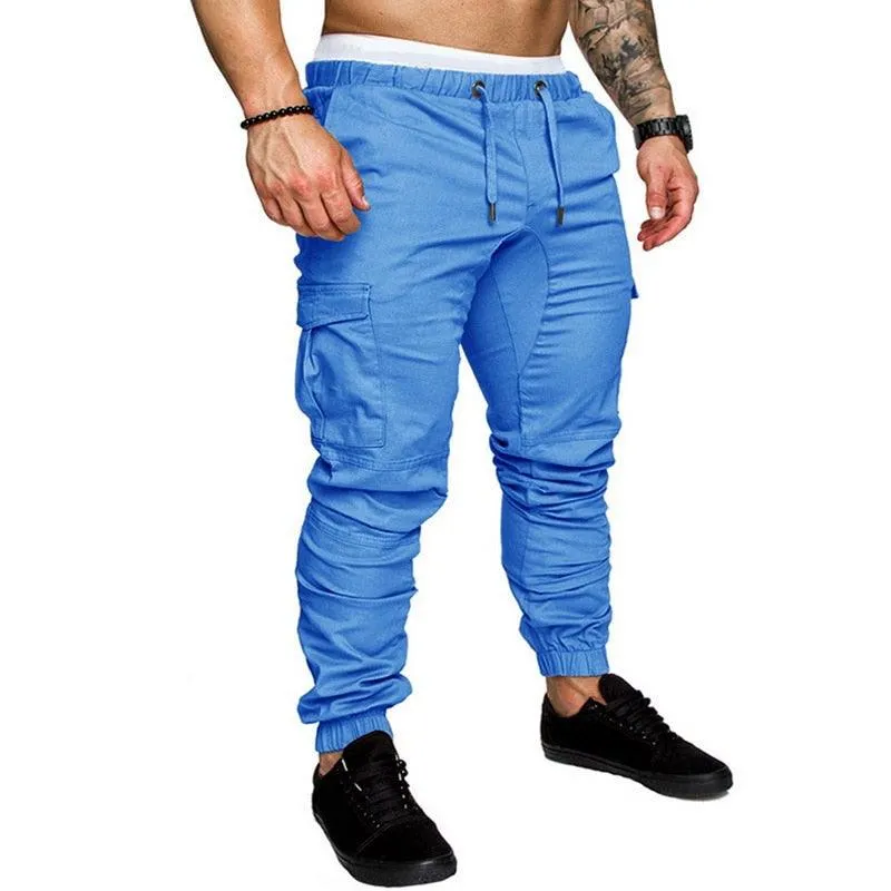 Men's Hip Hop Multi-Pocket Joggers