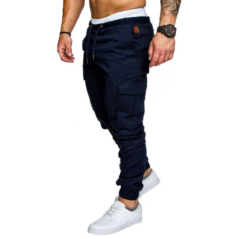 Men's Hip Hop Multi-Pocket Joggers
