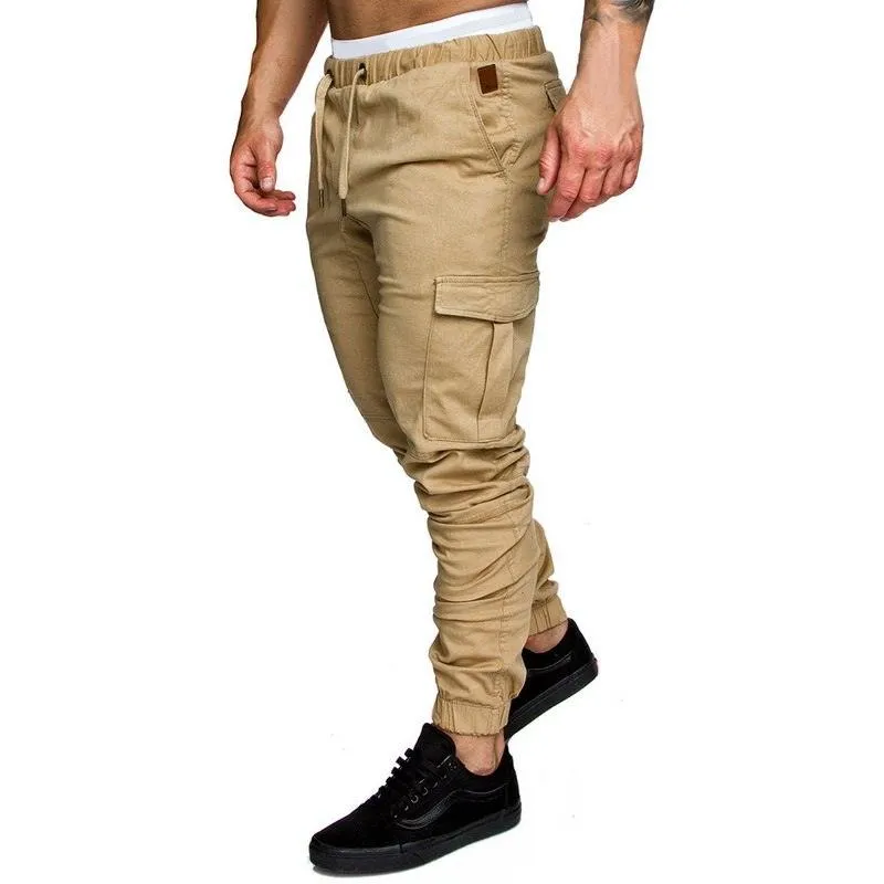 Men's Hip Hop Multi-Pocket Joggers